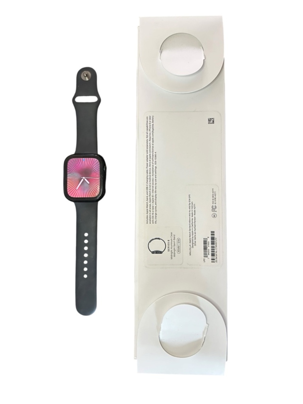 LIKE NEW UNLOCK Apple Watch Series 8 45mm GPS + Cellular Aluminum black